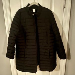 J. Jill puffer coat, black, size XL